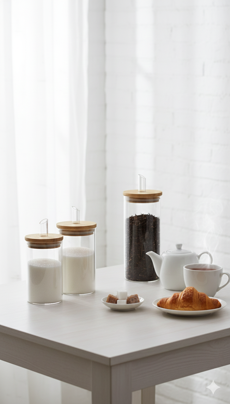 تصویر شکرپاش درب بامبو - سایز بزرگ 